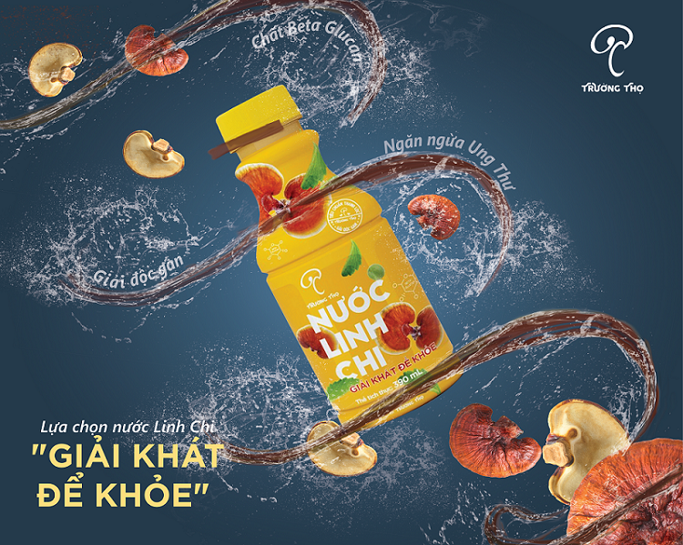 Nước Linh Chi Trường Thọ - Chai 390ml