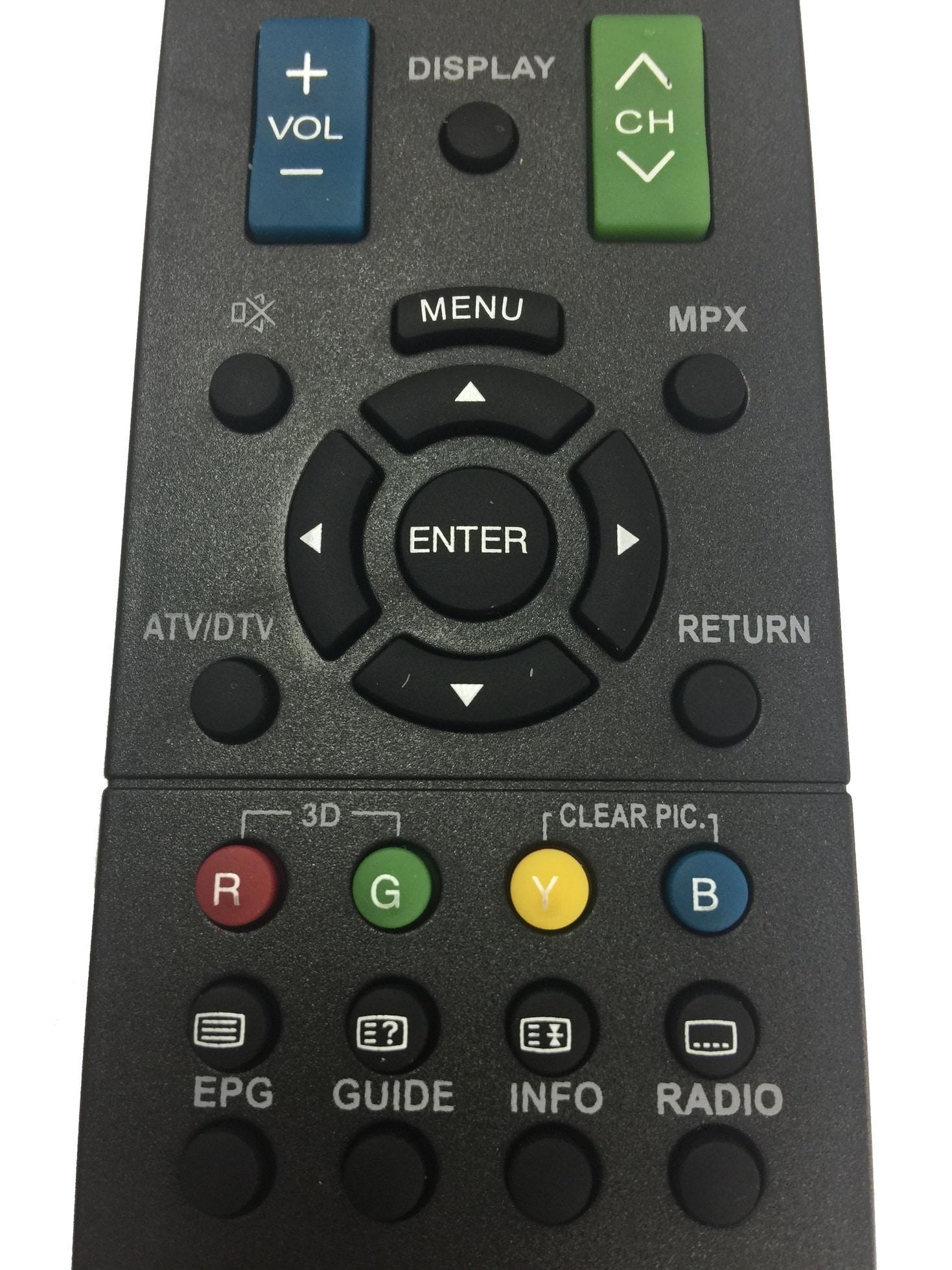 REMOTE ĐIỀU KHIỂN TIVI SHARP RM-L1238 CHO TẤT CẢ CÁC DÒNG TIVI SHARP