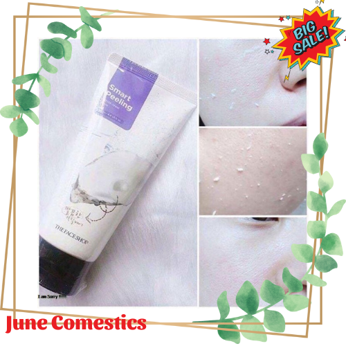 Tẩy da tế bào chết trắng da ngọc trai the face shop peeling 120ml - ceria cosmetics store