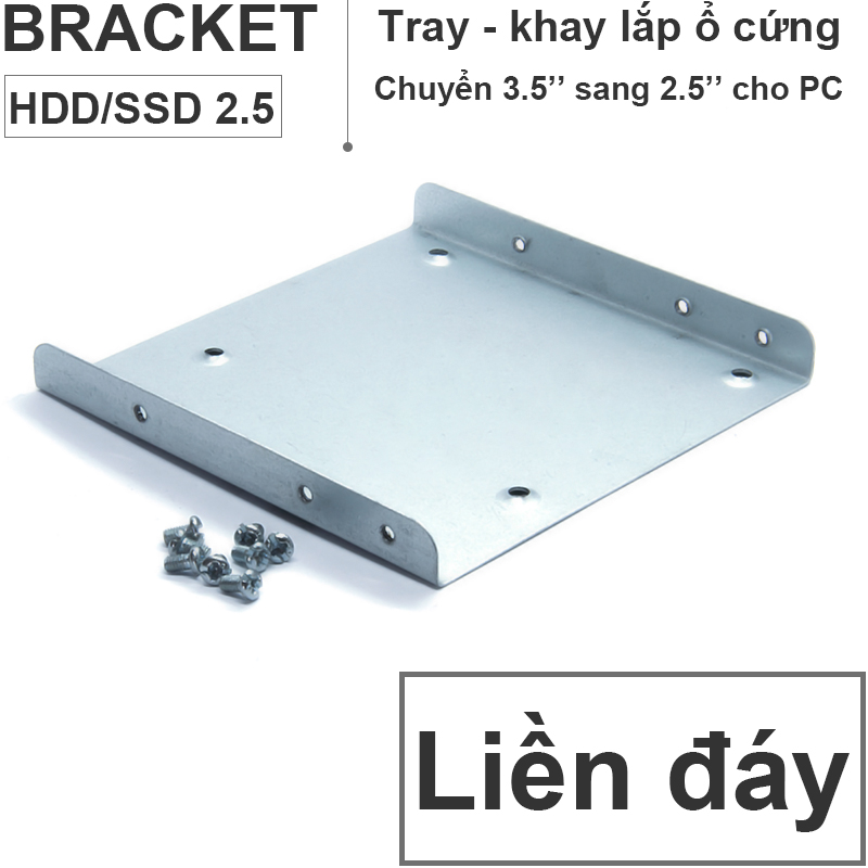 Valuegist 2.5" to 3.5" Internal SSD/HDD Mounting Kit, Metal Bracket Adapter