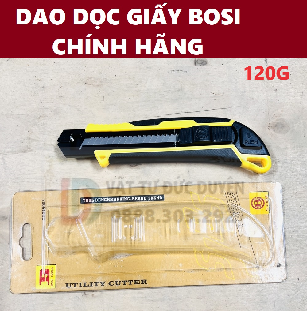 Dao rọc giấy BOSI, hàng cao cấp chính hãng
