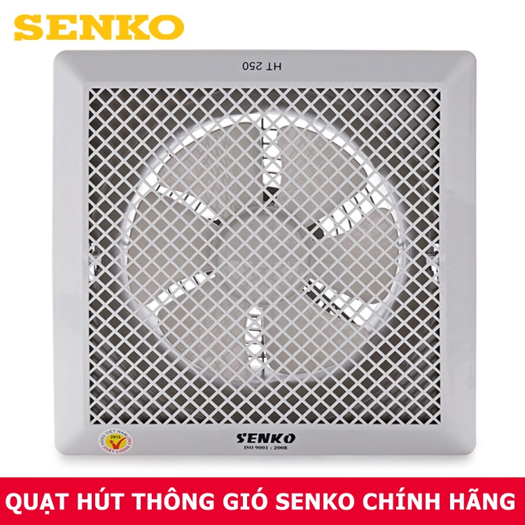 QUẠT HÚT ÂM TRẦN SENKO HT250 (40W) – THÔNG GIÓ ÂM TRẦN