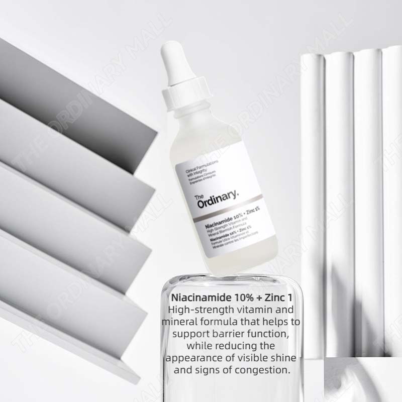 Serum the ordinary Niacinamide 10% + Zinc 1% Serum dưỡng da phục hồi da chính hãng