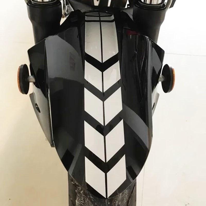 Decal phản quang dán tấm chắn bùn xe máy, xe đạp