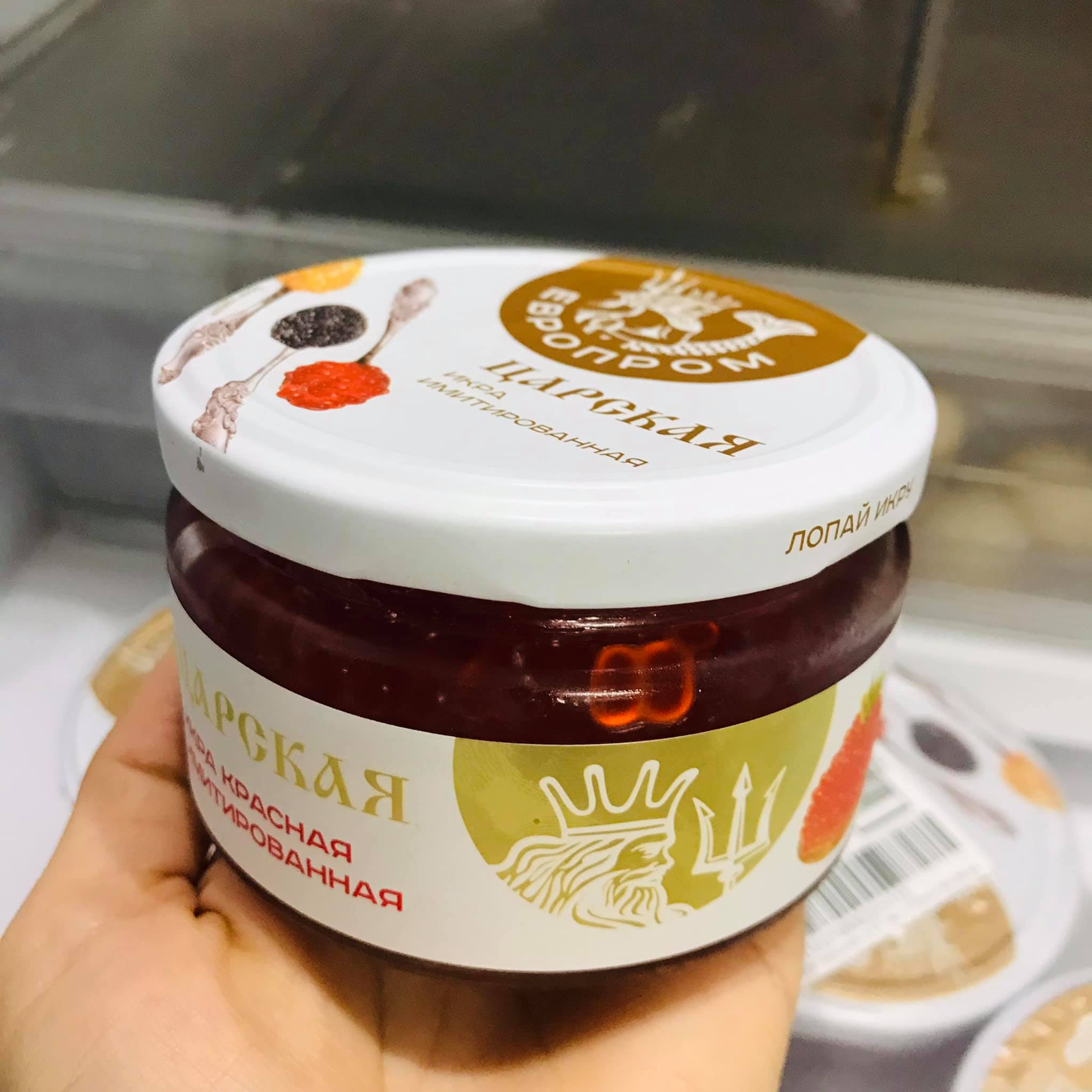 [HCM] Hủ 220Gram Trứng Cá Hồi Đỏ Muối Nga