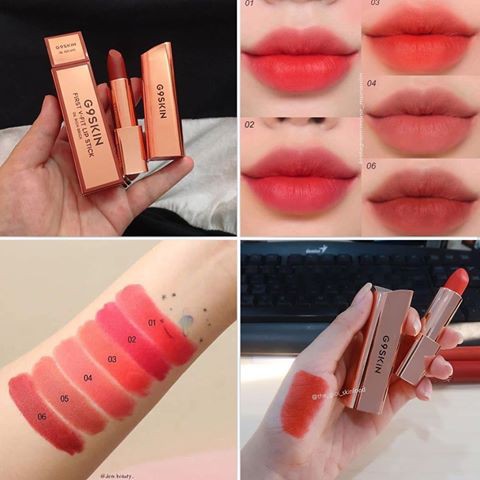 Son thỏi lì chất siêu mịn thiết kế siêu xịn G9Skin First V-Fit Lipstick