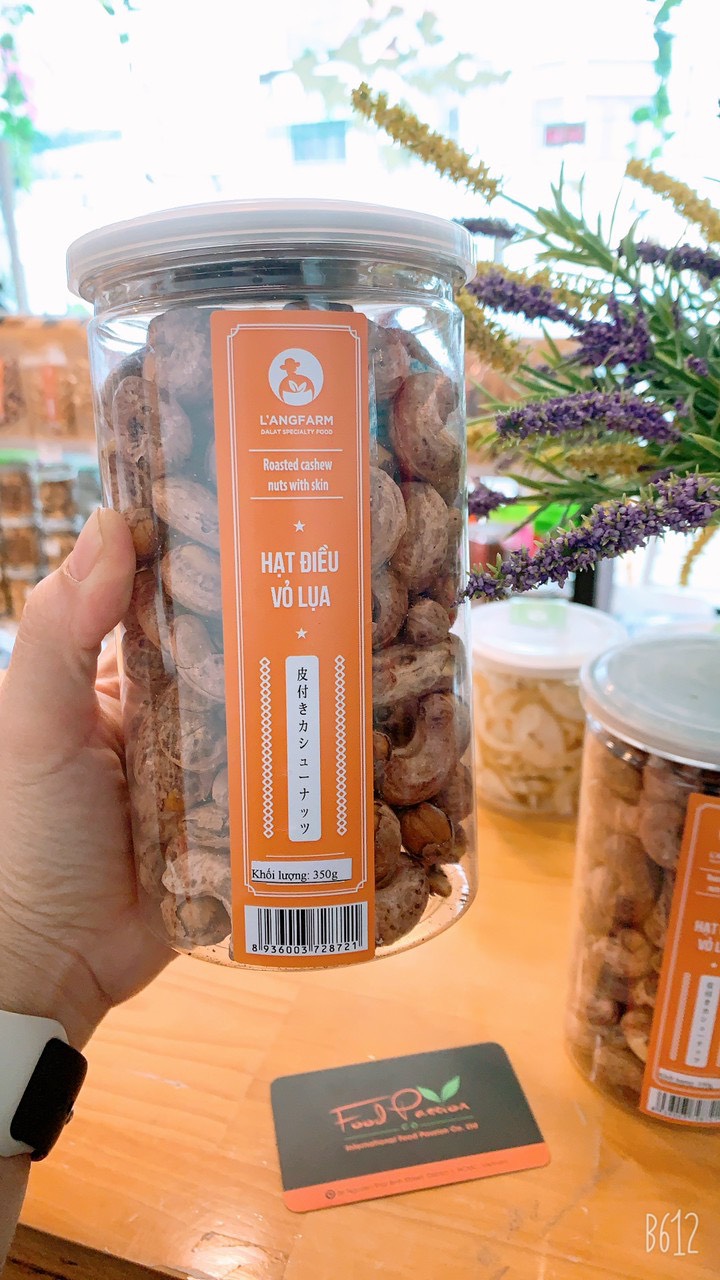 [COMBO 1kg x2]Hạt Điều Lụa Rang Muối -SALTED SKIN CASHEW G2Kg