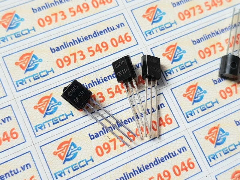 [Combo 25 con] 2SC1815, C1815 Transistor NPN 0.15A/60V TO-92