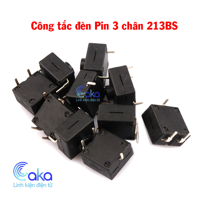 Công tắc đèn pin 3 chân v2 213bs