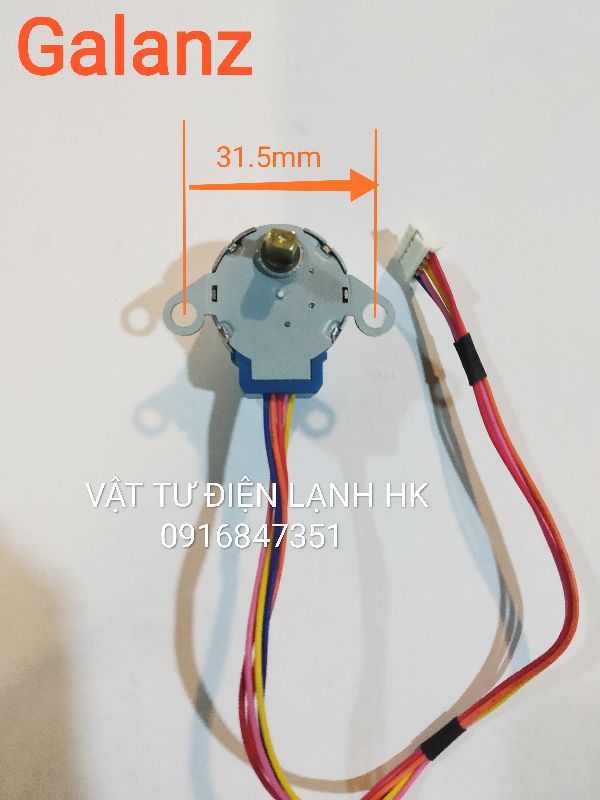 Motor cánh vẫy đảo gió điều hoà (chọn đúng loại khi đặt hàng) - mô tơ máy lạnh các hãng - motor cánh vẫy