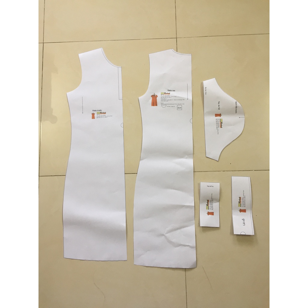 Rập giấy áo tay ragland cổ danton mã 1333 (BẢN VẼ)