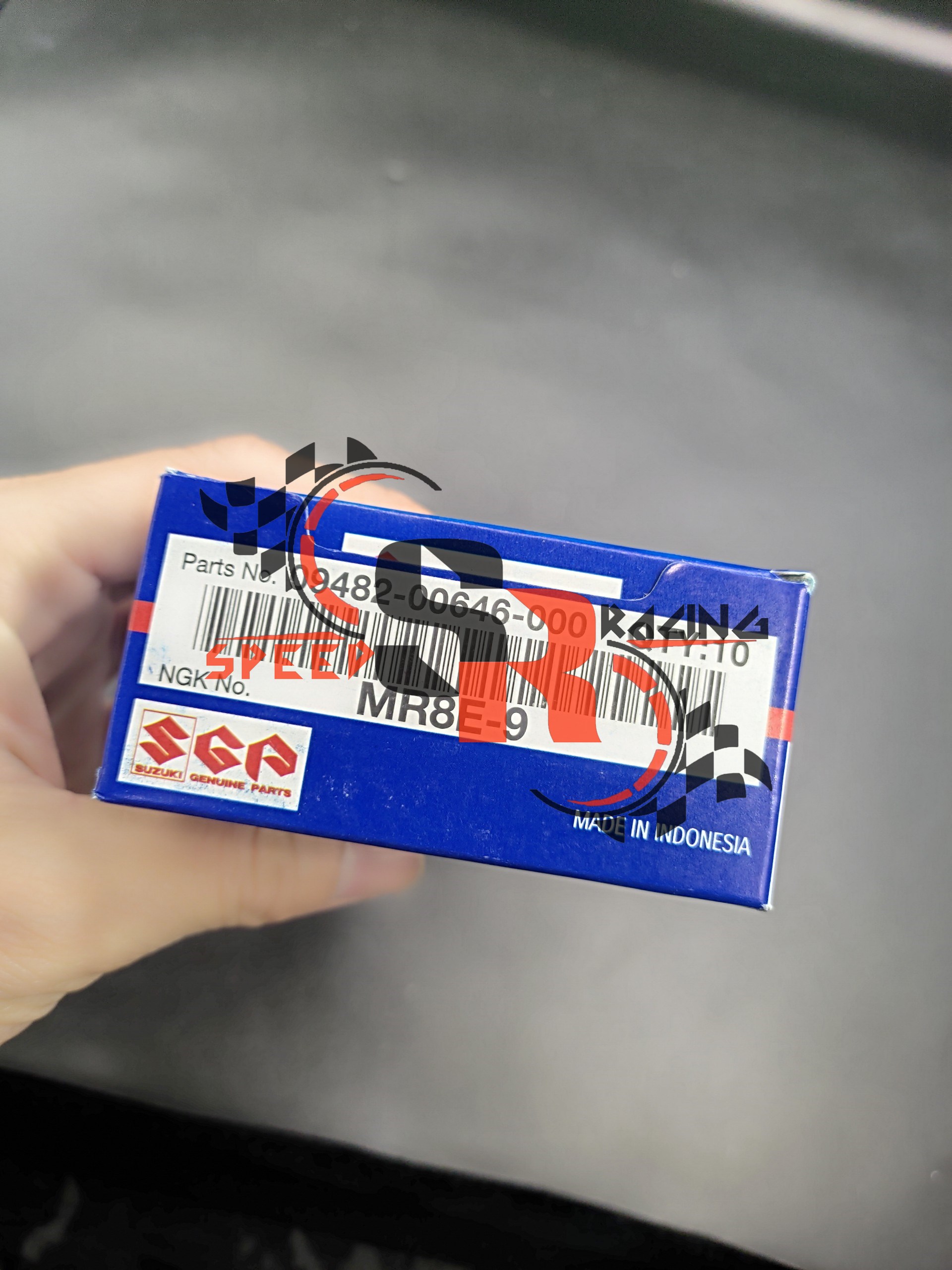 [HCM]BUGI SUZUKI NGK MR8EI CHO RAIDER FI & SATRIA