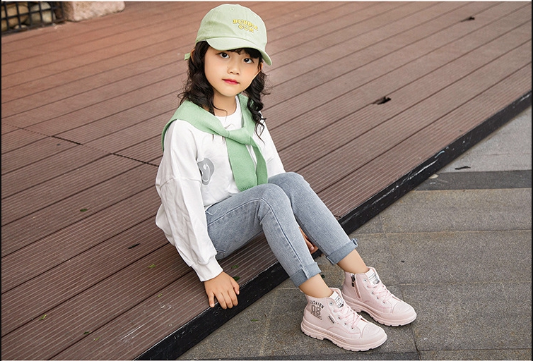 Giày bốt bé gái - giày cao cổ bé gái ( Mẫu mới nhất ) - BC73