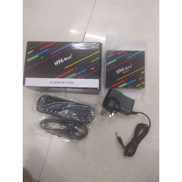 Android box H96 Max Plus H96 max+ rockchip rk3328 ram 4/32gb wifi Ac Bluetooth