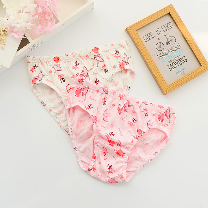 HOÀN TIỀN 15% - Set 5 quần chip cho bé gái Hộp 5 quần lót kháng khuẩn cho bé gái 1-12 tuổi chất cotton thoáng khí xuất Hàn cao cấp BBShine – C024