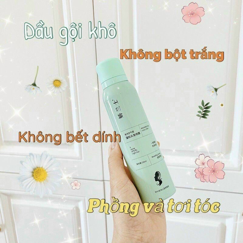 Dầu gội khô Spes & LuckyFine - Dạng xịt - 150ml