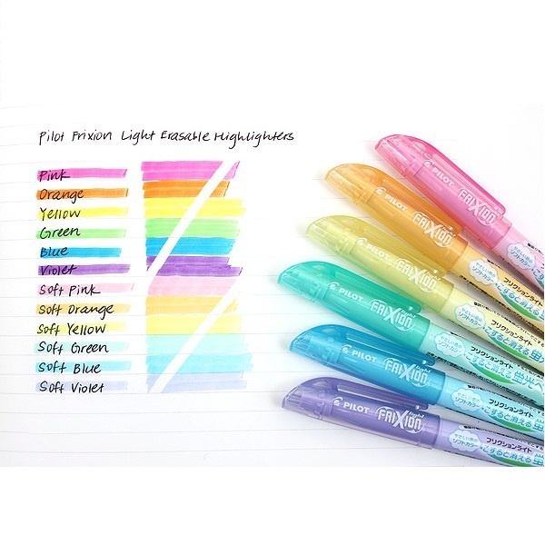 Set 6 Bút highlight xóa được Frixion light