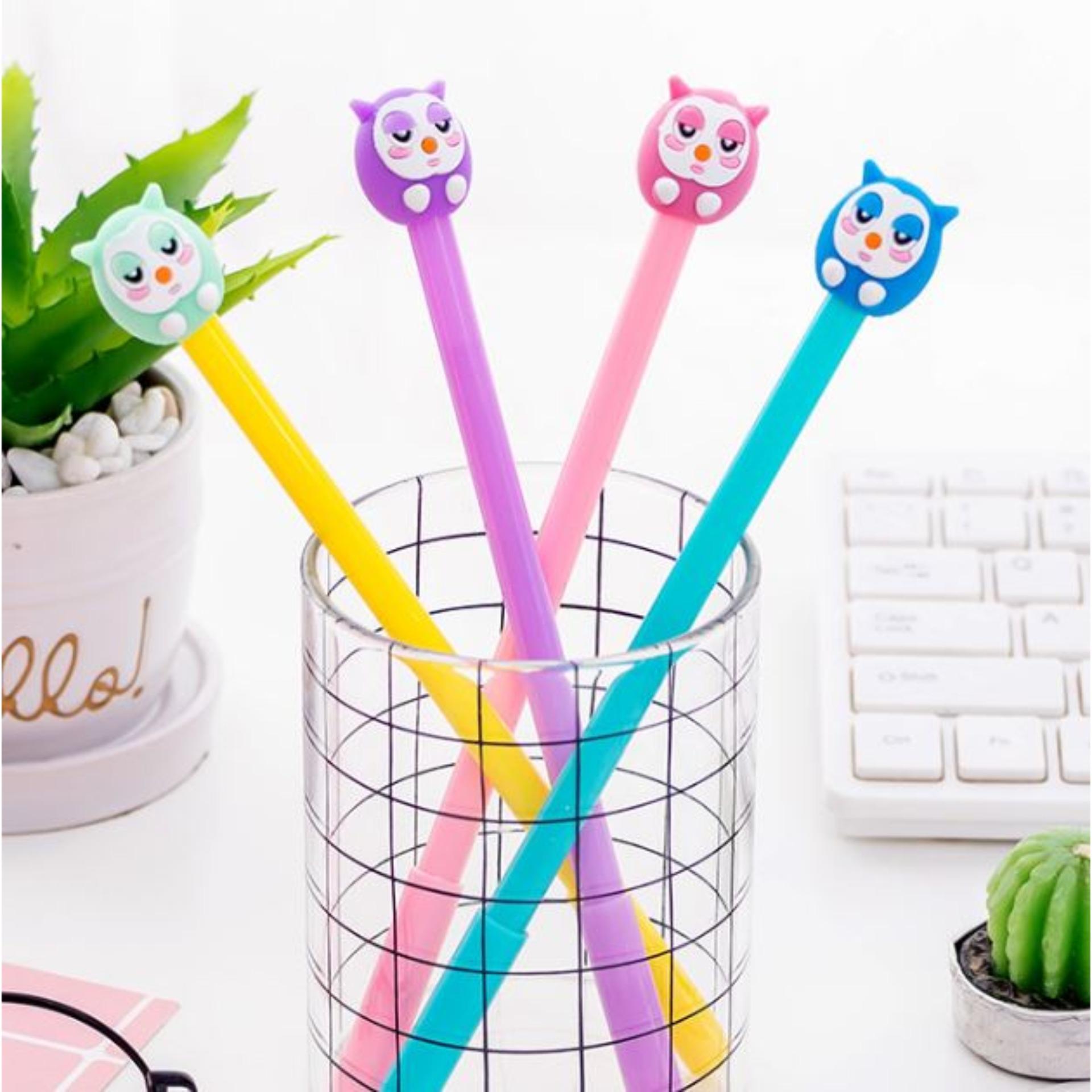 Bịch 20 cây viết gel hình thú ngộ nghĩnh đáng yêu ngòi 0.5mm