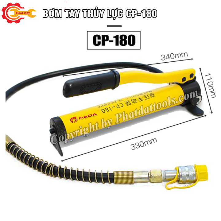Bơm tay thủy lực CP180