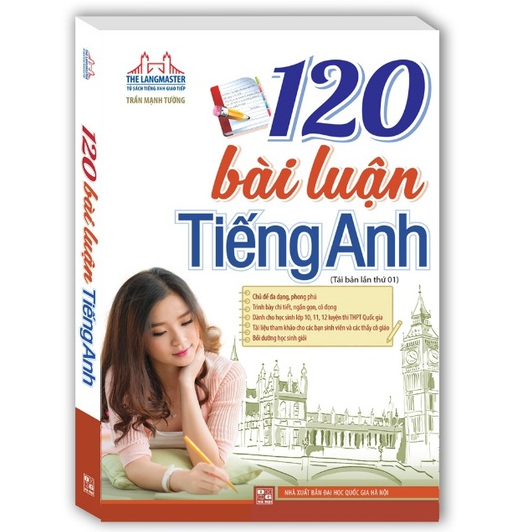 Sách - The Langmaster - 120 bài luận tiếng Anh