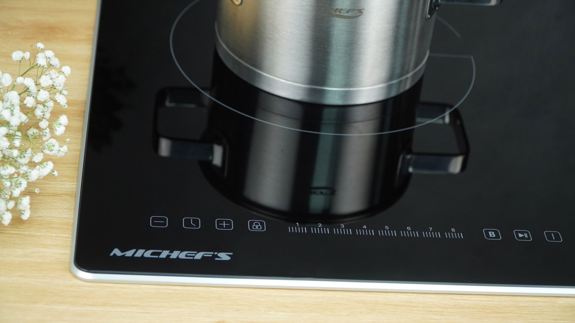 Bếp từ đôi Inverter Mi Chef's MID2005I