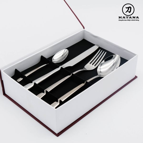 Bộ dao thìa dĩa inox cao cấp 16 món VITEK
