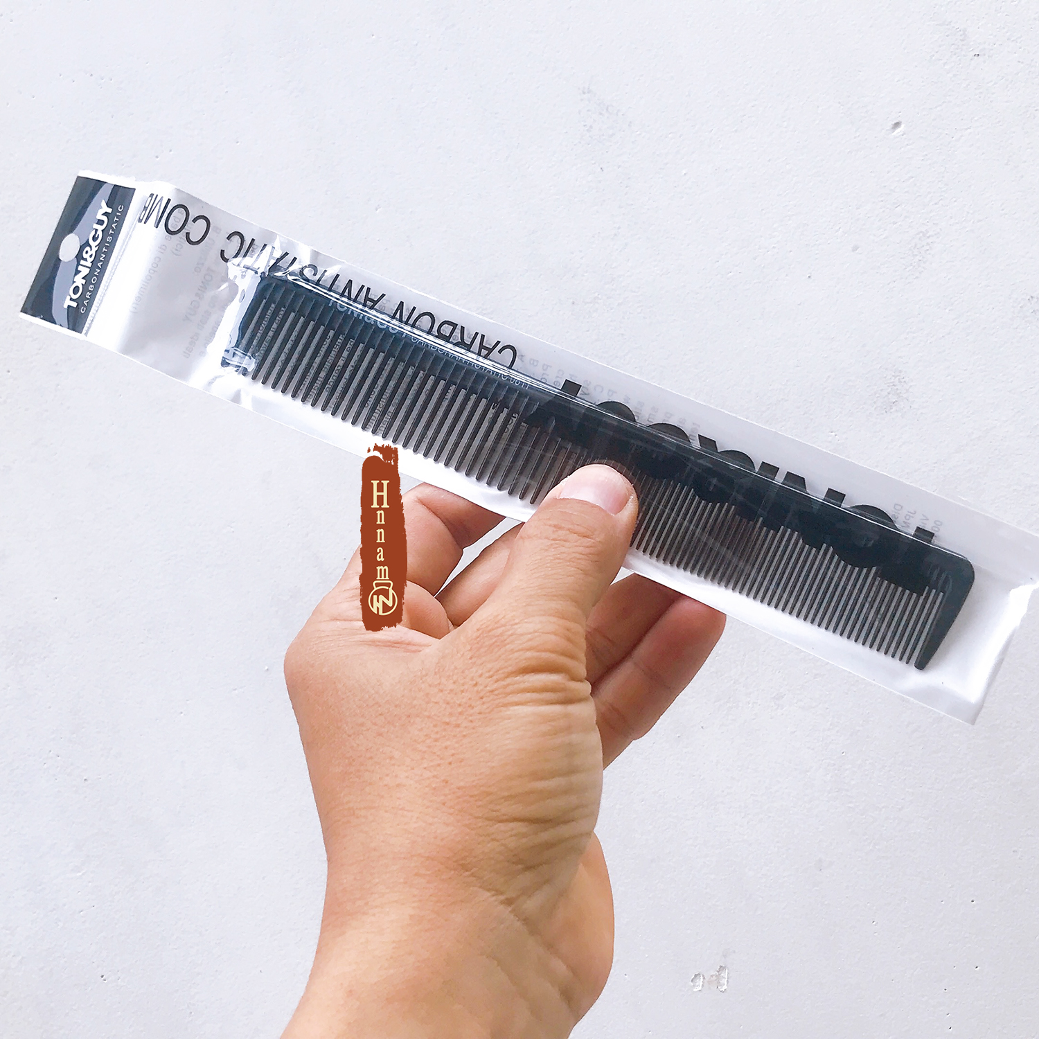 Combo 2 Lược 0811 Carbon Antistaic Tony & Guy - Sản Phẩm Chất Lượng Cho Tóc Đẹp Tại Shop Hnnam