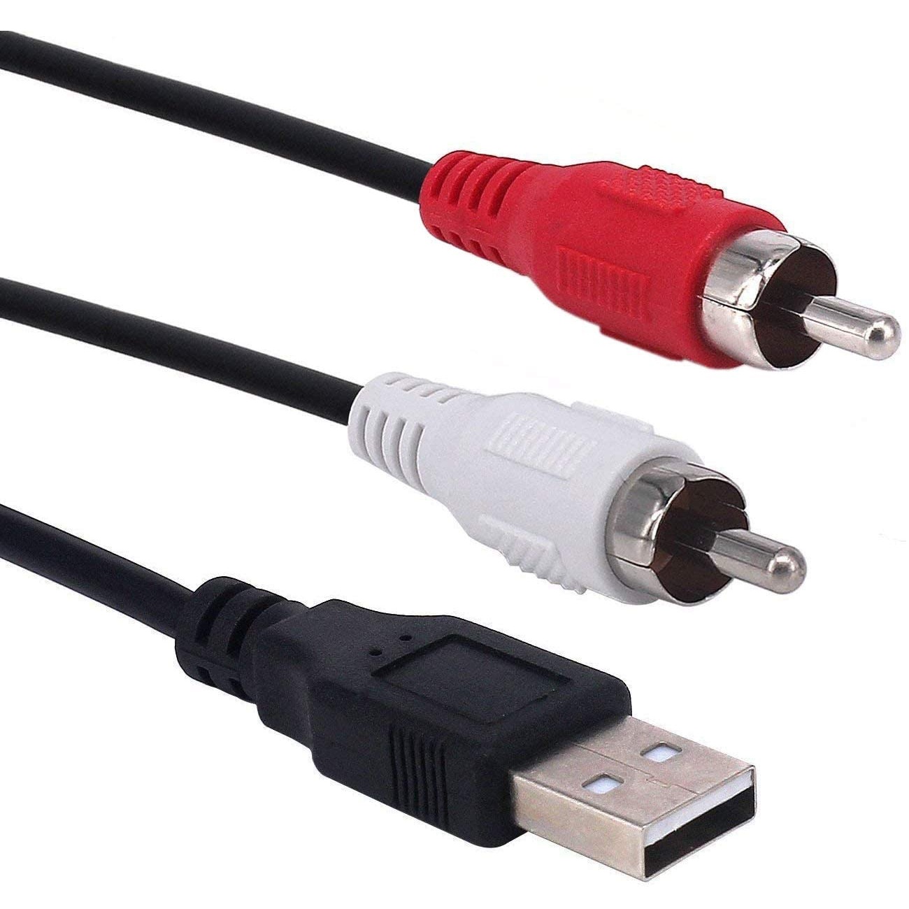 Cáp chuyển đổi cổng USB sang 2 cổng RCA cho TV 1.5m