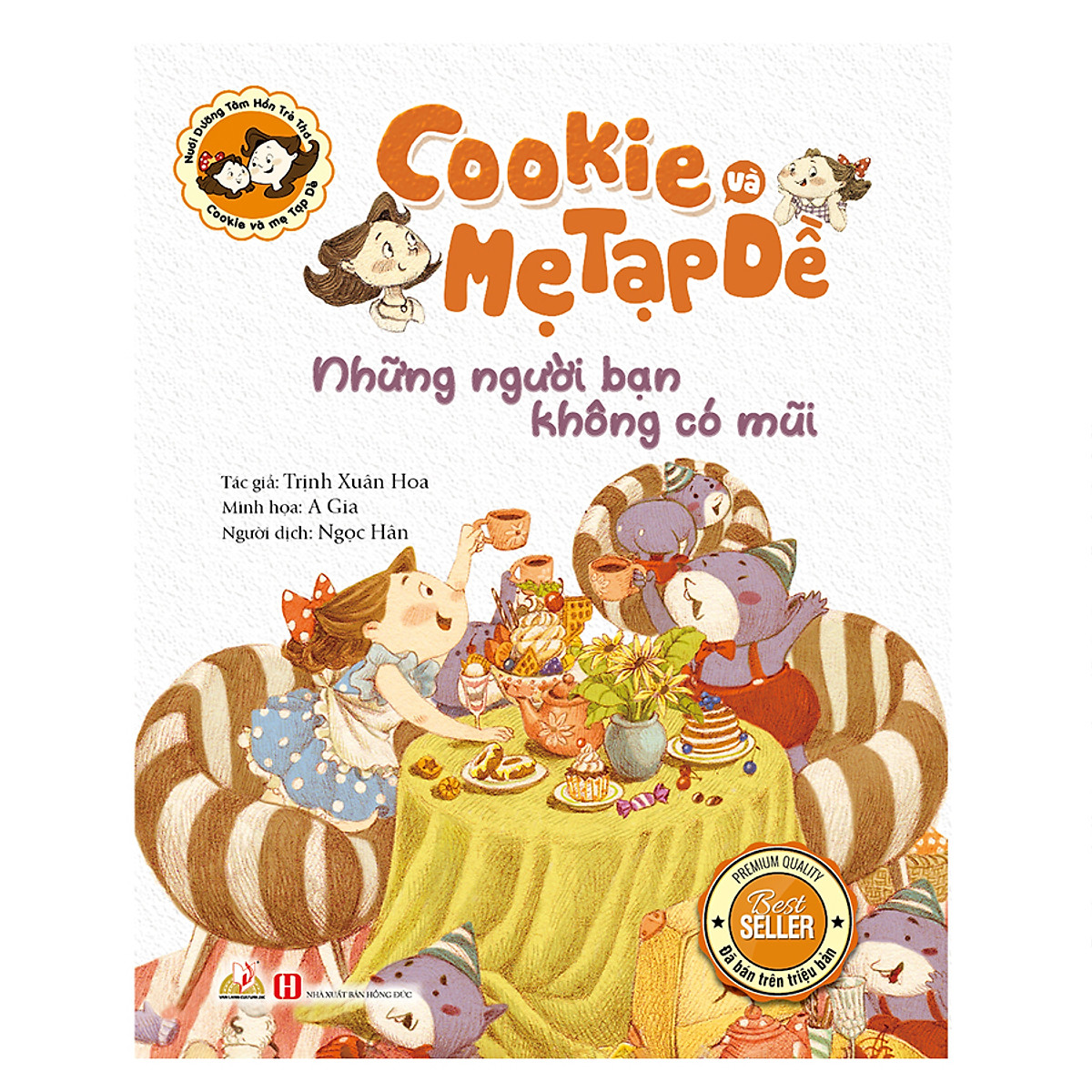 Sách - Bộ 10 Cuốn Sách Cookie Và Mẹ Tạp Dề-Vanlangbooks