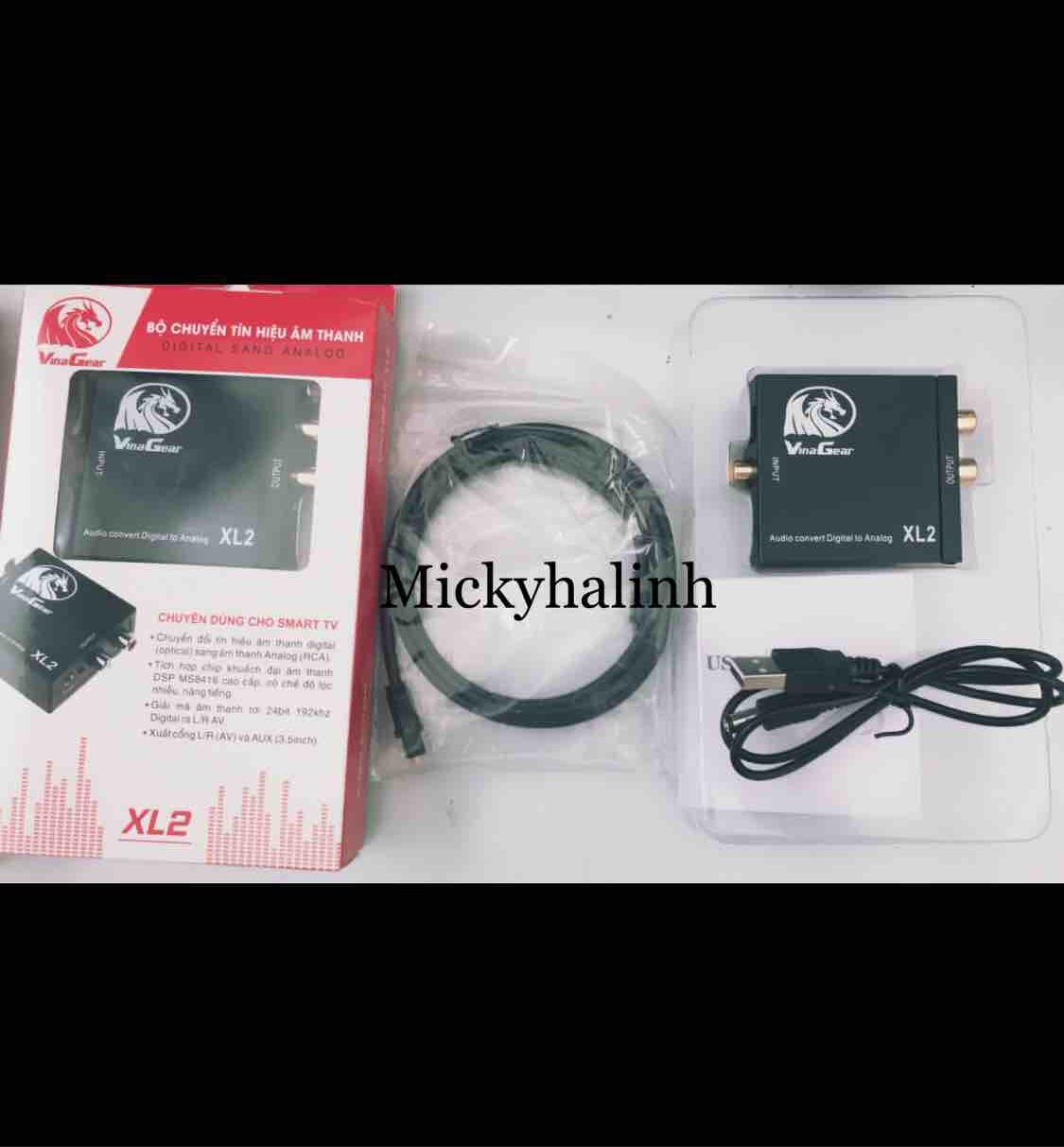 [HCM]OPTICAL XL2 - Bộ chuyển đổi tín hiệu âm thanh TV optical