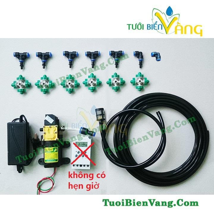 Bộ bơm phun sương 6 béc đầy đủ phụ kiện