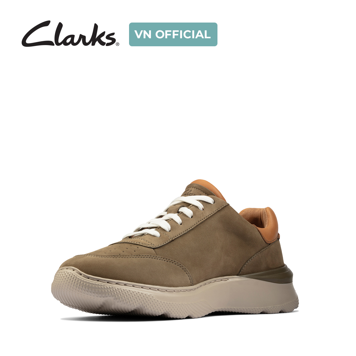 Giày Sneaker Da Nam Clarks - SprintLiteLace