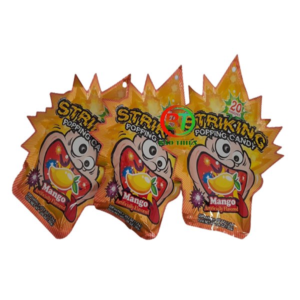 (10 vị) Kẹo nổ Striking gói 30g