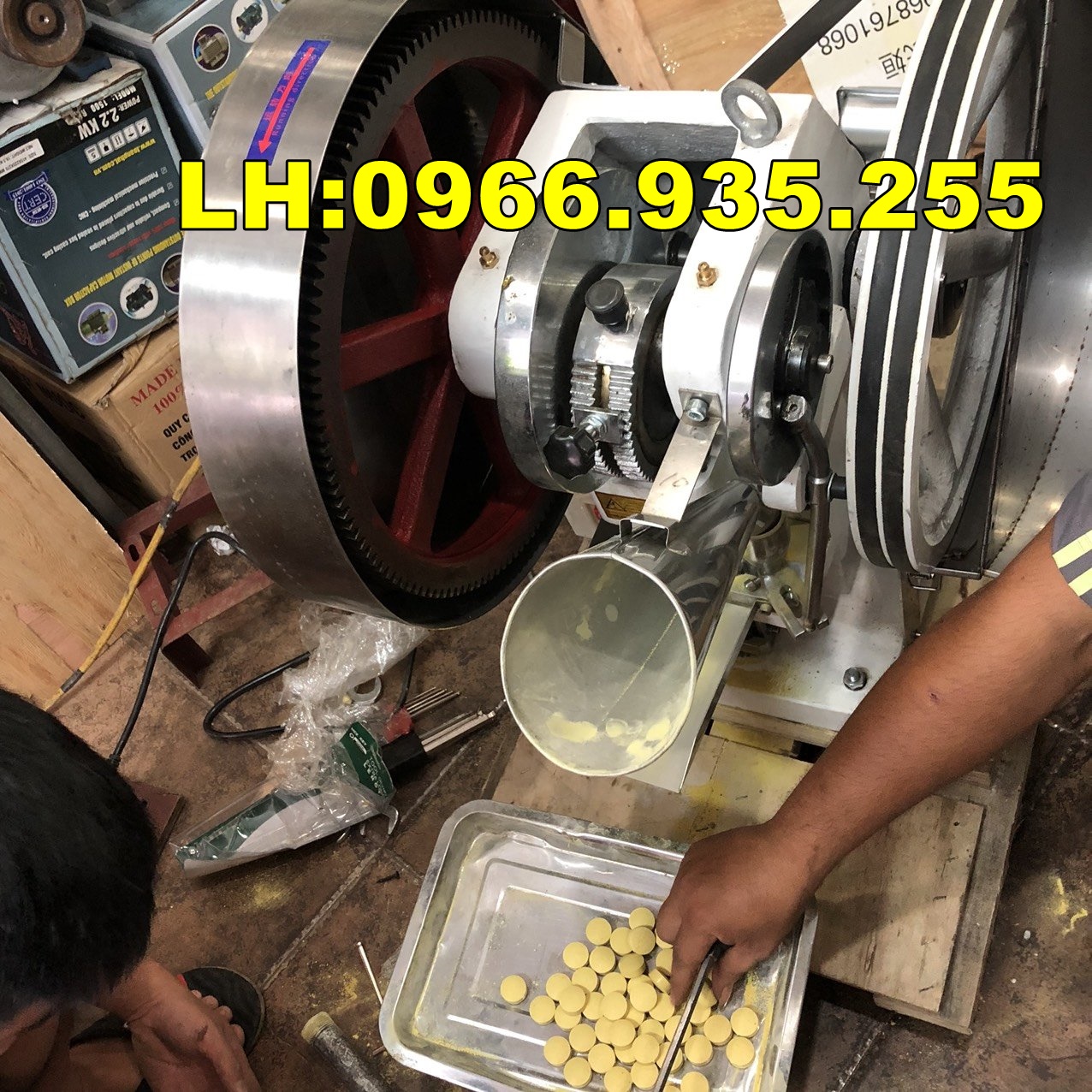MÁY DẬP VIÊN NÉN 1 CHÀY TỰ ĐỘNG
