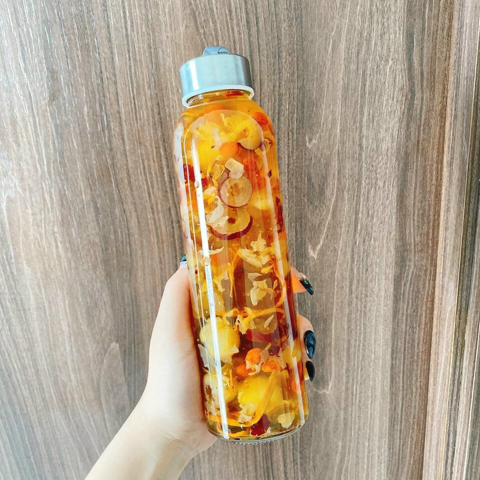 Chè Dưỡng Nhan 13 Vị 400G Nấu 20 Chai