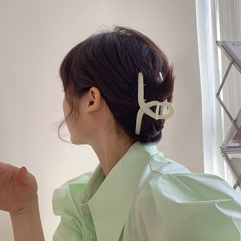 [Hàng mới về] Kẹp tóc càng cua phong cách Hàn Quốc, kẹp tóc cỡ lớn hàm cá mập
