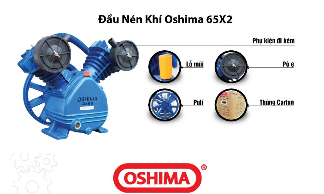 Đầu Nén Khí Oshima 65×2