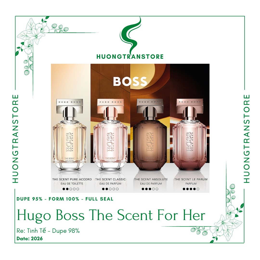 Nước Hoa Nam Bản Hugo Boss Nữ 100ml Edp [Phân Loại 2]