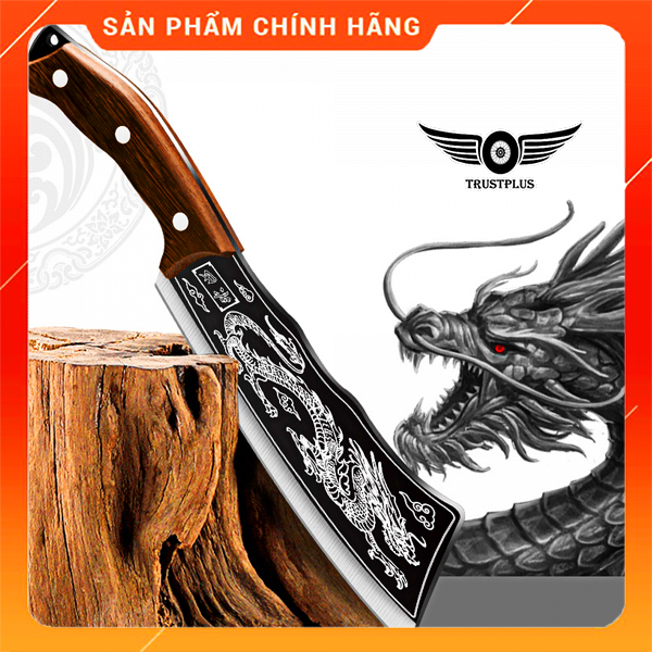Dao hắc long thái chặt, chặt xương, chặt gà, chặt cây , bộ đồ gia dụng cao cấp