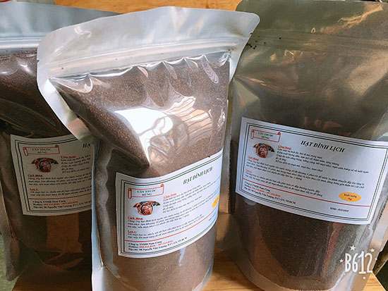 100gr hạt ngũ hoa hạt to siêu sạch( hạt đình lịch) GT135