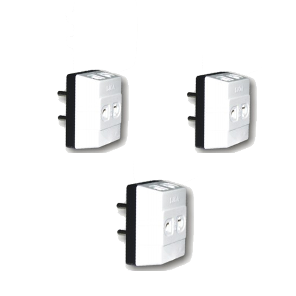 Combo 3 ổ cắm chia 3 ngả Lioa chân cắm phi 5