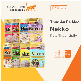 HCM Pate Nekko - Thạch Jelly - Túi 70g - Cho Mèo Mọi Lứa Tuổi - Origami Pet thumbnail