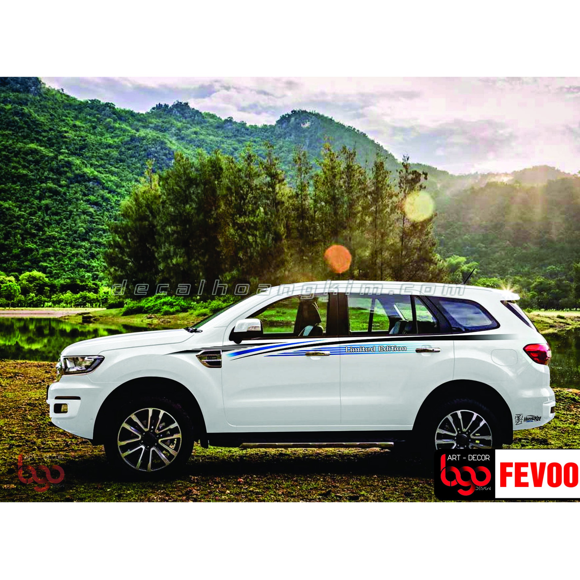 Tem xe Ford Everest - FEV006