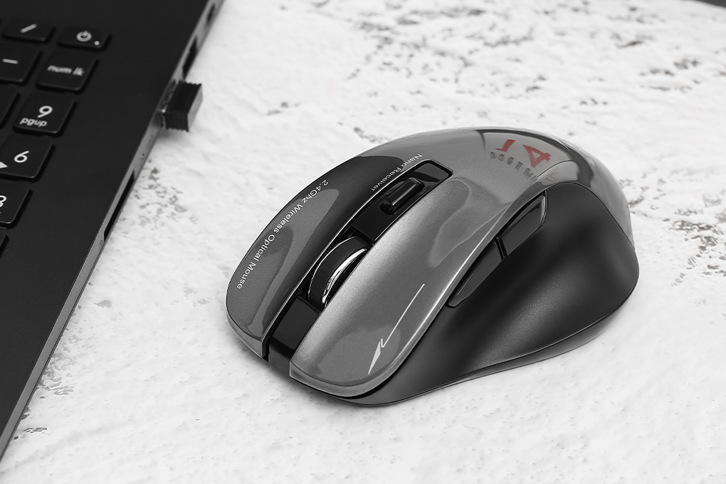 Chuột không dây Zadez M353 Xám