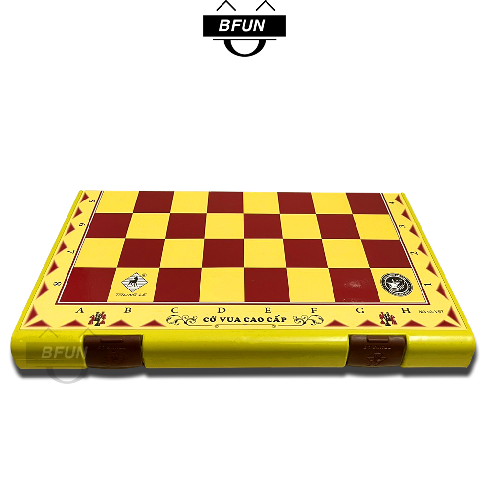 Bộ Cờ Vua CAO CẤP TRUNG LÊ - Bàn Cờ Vua Giá Rẻ - Size Trung - Boardgame, Đồ Chơi Trẻ Em BFUN
