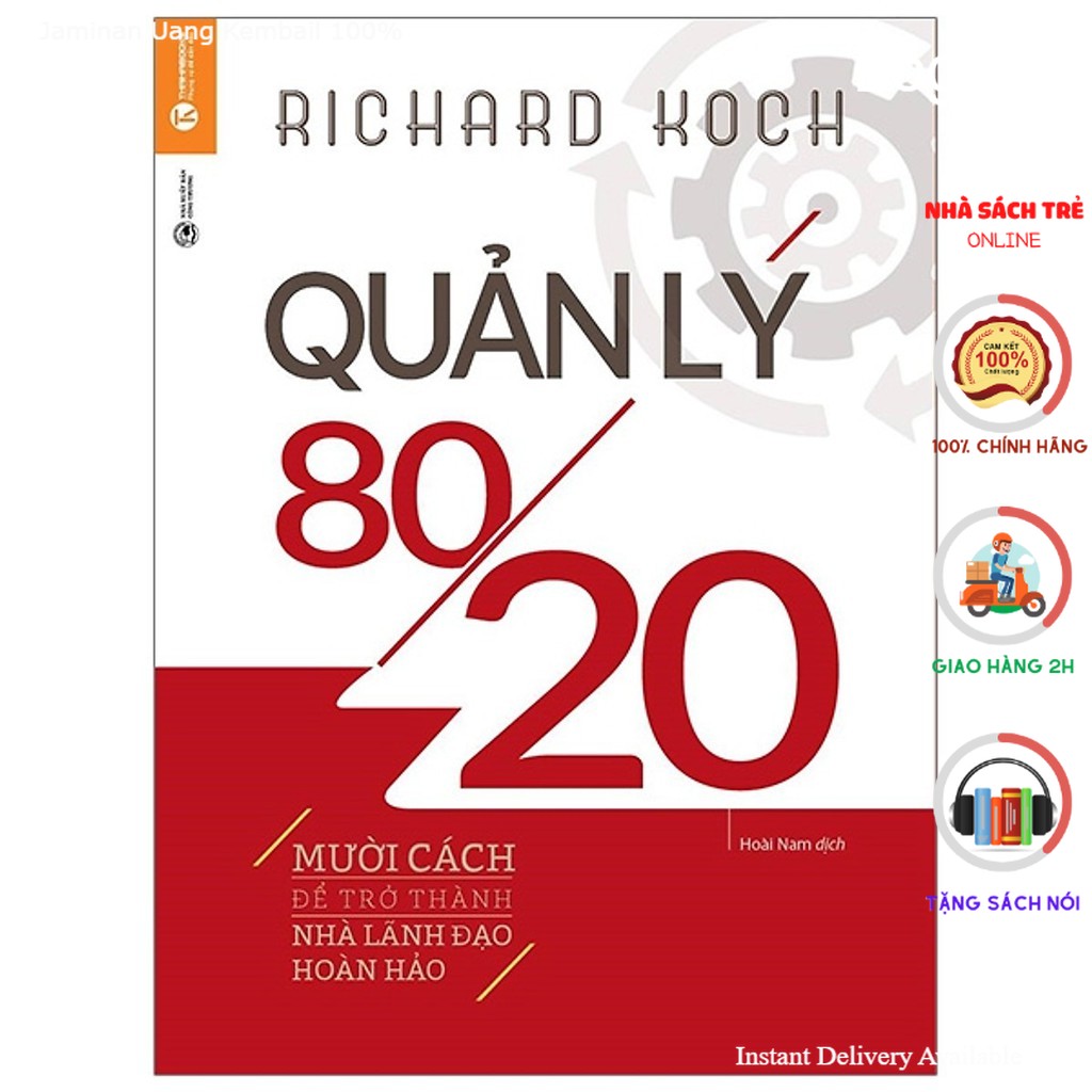 Sách - quản lý 80/20 - thái hà books