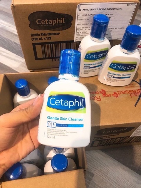 Sữa rửa mặt Cetaphil cho da nhạy cảm 50ml - 500ml - Centaphil