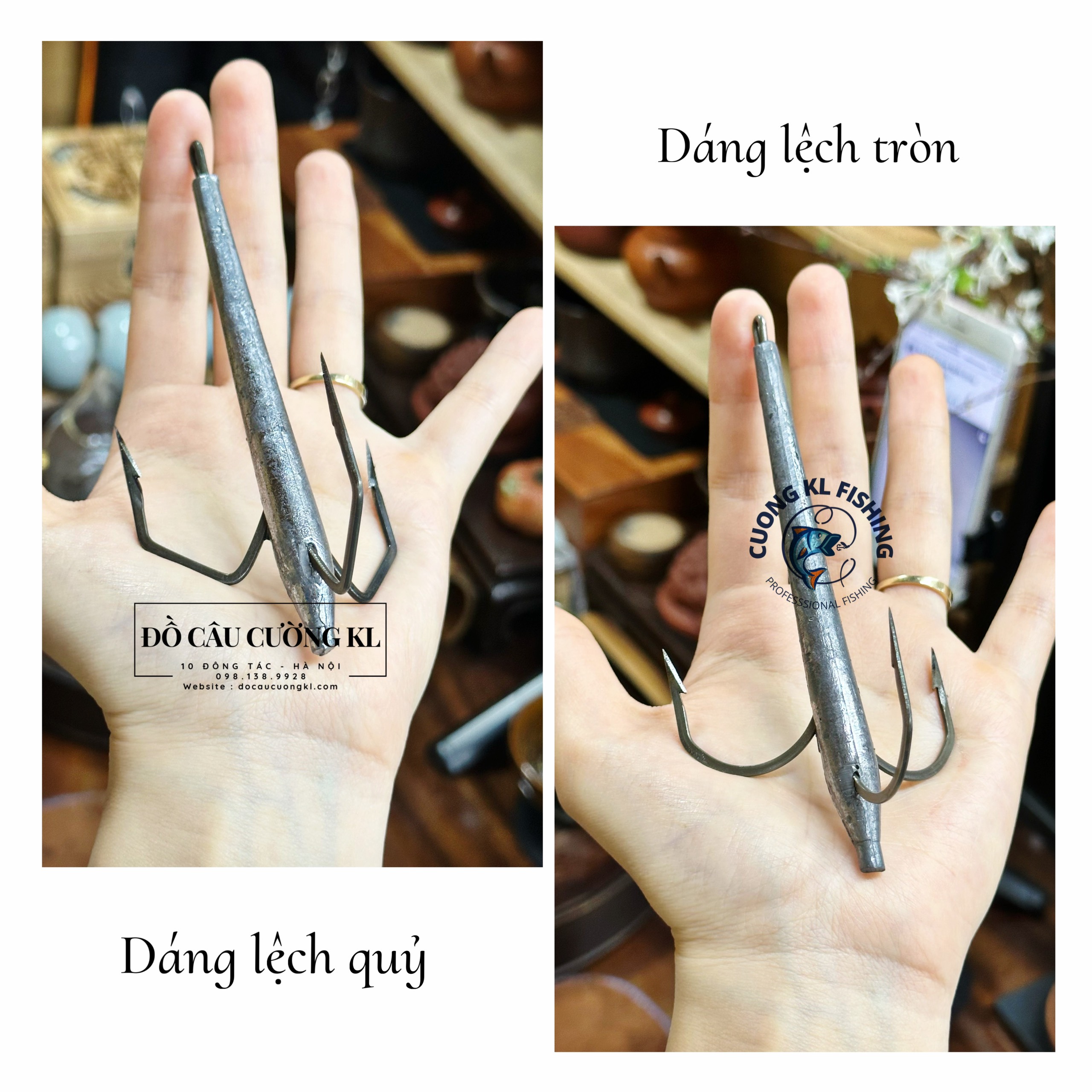 Lưỡi ba tiêu câu cá có ngạnh các loại