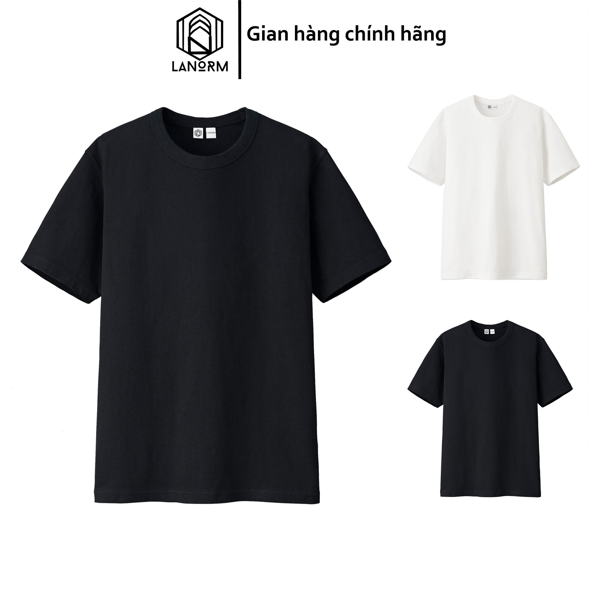 [SIÊU SALE SINH NHẬT] Áo thun NAM NỮ  Unisex  LANORM Basic Tee phông oversize