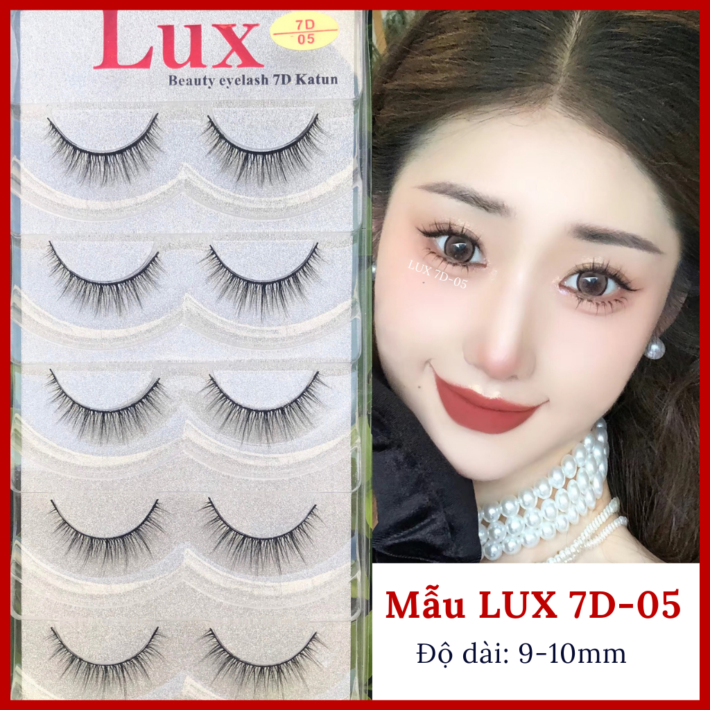 Lông Mi giả gân đen tự nhiên
